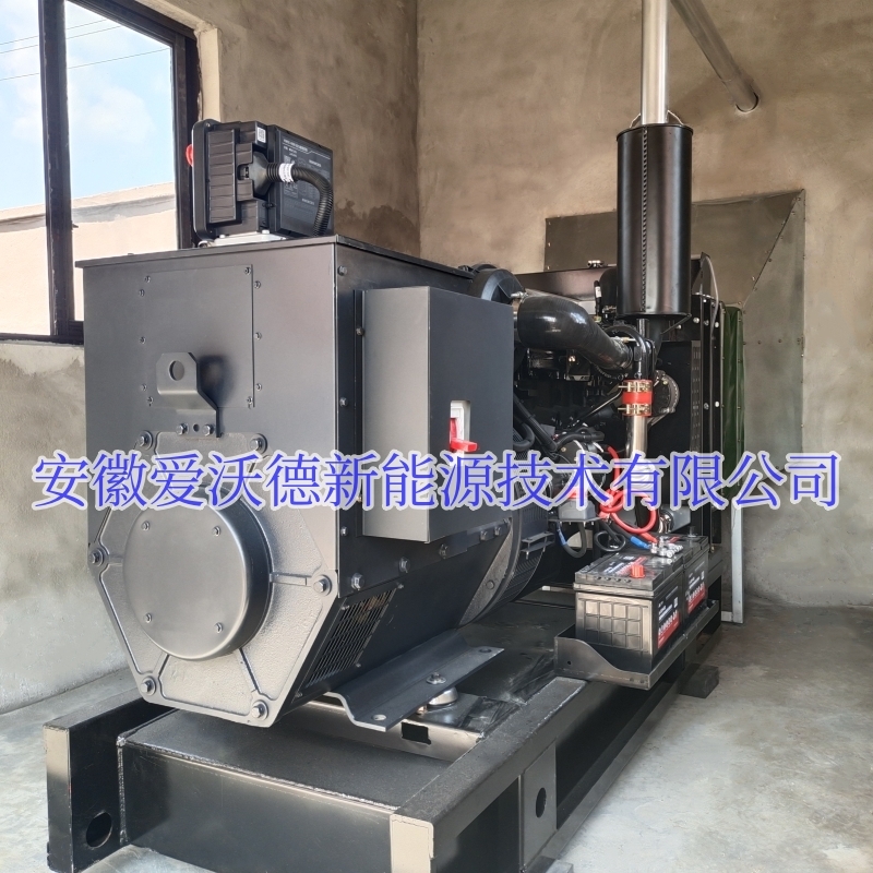 安徽蒙城某中学100KW发电机组安装完成